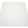 Pappelina Svea Metallic White & White Rug Rugs