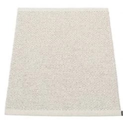 Pappelina Svea Metallic Stone & Fossil Grey Runner Rug