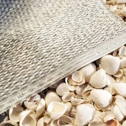 Pappelina Svea Metallic White & White Rug Rugs