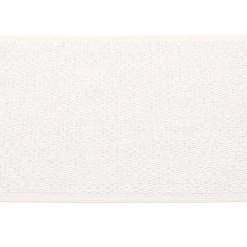 Pappelina Svea Metallic White & White Runner Rug Rugs