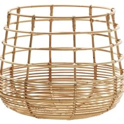 Cane-Line Sweep Rattan Round Basket