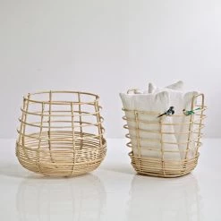 Cane-Line Sweep Rattan Square Basket 17 Cane-Line Sweep Rattan Square Basket