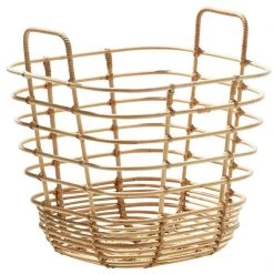 Cane-Line Sweep Rattan Square Basket