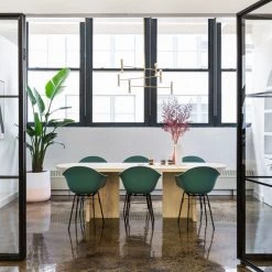 Toou Modern Dining TA Arm Chair Er Black Base