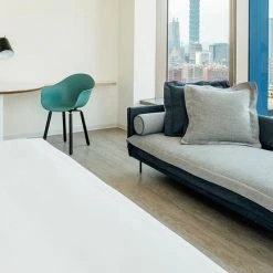 Toou TA Arm Chair Yi Black Oak Base Modern Dining