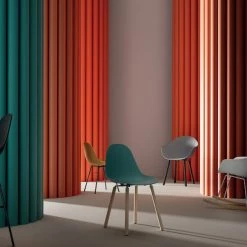 Toou TA Arm Chair Yi Black Oak Base Modern Dining