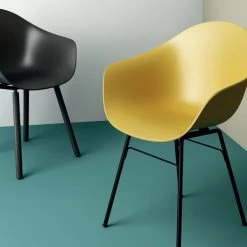 Toou TA Arm Chair Yi Black Oak Base Modern Dining