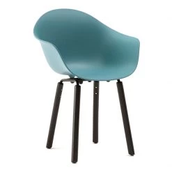 Toou TA Arm Chair Yi Black Oak Base Modern Dining