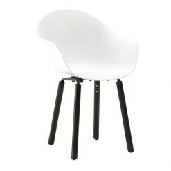 Toou TA Arm Chair Yi Black Oak Base Modern Dining