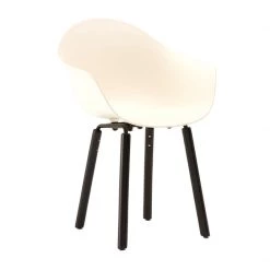 Toou TA Arm Chair Yi Black Oak Base Modern Dining