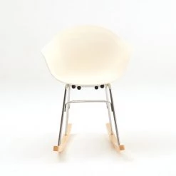 Toou Modern Living TA Rocking Chair Chrome & Natural Base