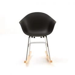 Toou Modern Living TA Rocking Chair Chrome & Natural Base