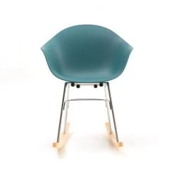Toou Modern Living TA Rocking Chair Chrome & Natural Base
