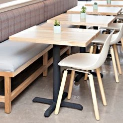 Toou TA Side Chair Yi Natural Oak Base Modern Dining