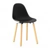 Toou TA Side Chair Yi Natural Oak Base Modern Dining