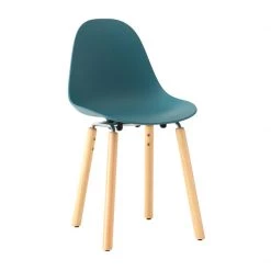 Toou TA Side Chair Yi Natural Oak Base Modern Dining