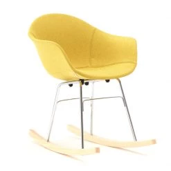 Toou TA Upholstered Rocking Chair Modern Living