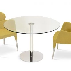 SohoConcept Tango Glass Dining Table