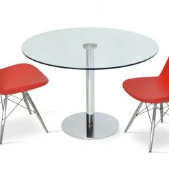 SohoConcept Tango Glass Dining Table