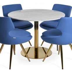 SohoConcept Tango Marble Dining Table