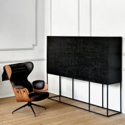 Ethnicraft Modern Dining Teak Tabwa Storage Cupboard