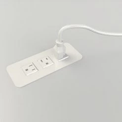 Scale 1:1 Desk & Conference Tables Tele Meet Conference Table With Media Panel