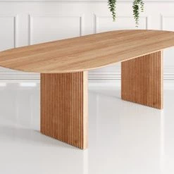 DK3 Modern Dining Ten Oval Dining Table