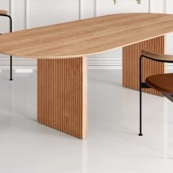 DK3 Modern Dining Ten Oval Dining Table