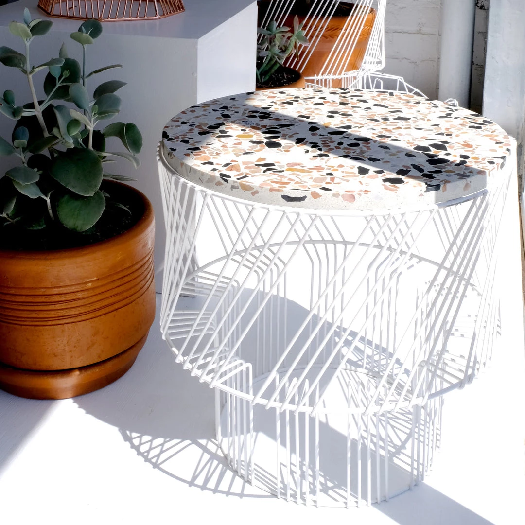 Bend Terrazzo Side Table 7 Bend Terrazzo Side Table