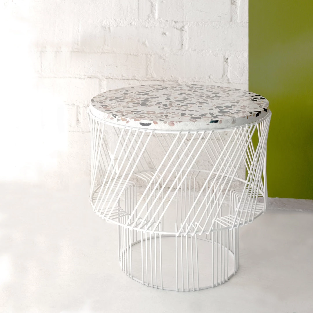 Bend Terrazzo Side Table 6 Bend Terrazzo Side Table