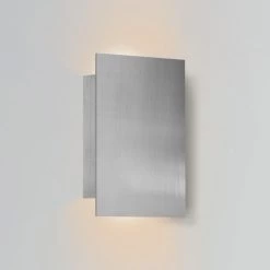 Cerno Modern Lighting Tersus Outdoor LED Sconce-Marine Grade Brushed Stainless Steel