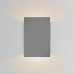 Cerno Modern Lighting Tersus Outdoor LED Sconce-Matte Grey Powdercoat