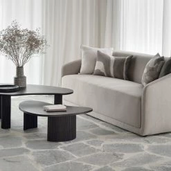 Ethnicraft Modern Living Trapeze 3 Seater Sofa