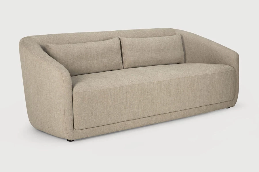 Ethnicraft Trapeze 3 Seater Sofa Cushion Set 8 Ethnicraft Trapeze 3 Seater Sofa Cushion Set