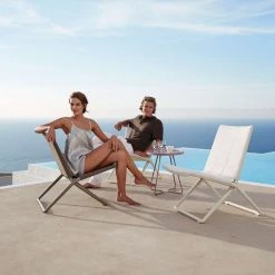 Cane-Line Traveller Lounge Folding Chair