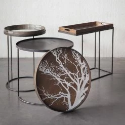 Ethnicraft Tree Wooden Round Tray