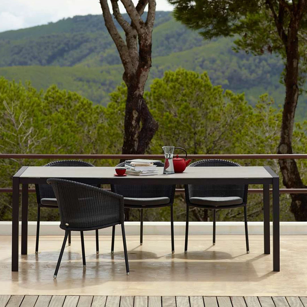 Cane-Line Trinity Stackable Dining Chair 6 Cane-Line Trinity Stackable Dining Chair