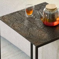 Ethnicraft Triptic Lava Taupe Side Table