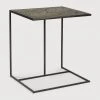 Ethnicraft Triptic Lava Taupe Side Table
