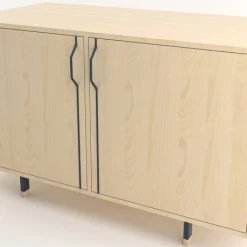 Tronk Design Modern Living Chapman Double Unit Storage Cabinet