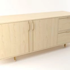 Tronk Design Modern Living Chapman Small Credenza Storage Unit