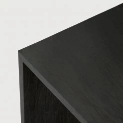 Ethnicraft Varnished Black Oak U Desk