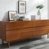 Greenington Ventura Amber 4 Drawer Double Dresser 2 Greenington Ventura Amber 4 Drawer Double Dresser