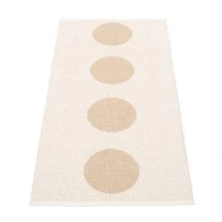Pappelina Vera Beige Runner Rug
