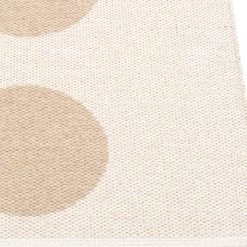 Pappelina Vera Beige Runner Rug