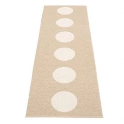 Pappelina Vera Beige Runner Rug
