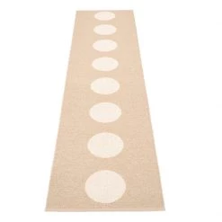 Pappelina Vera Beige Runner Rug