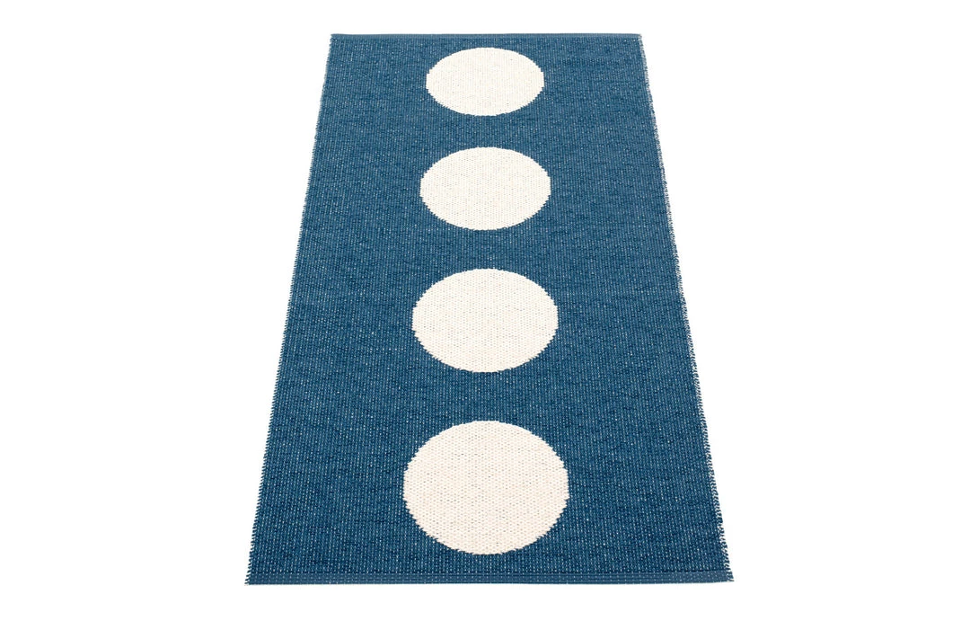 Pappelina Vera Ocean Blue Runner Rug 3 Pappelina Vera Ocean Blue Runner Rug
