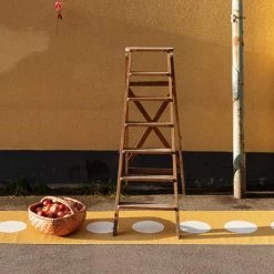 Pappelina Vera Ochre & Vanilla Runner Rug