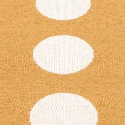Pappelina Vera Ochre & Vanilla Runner Rug